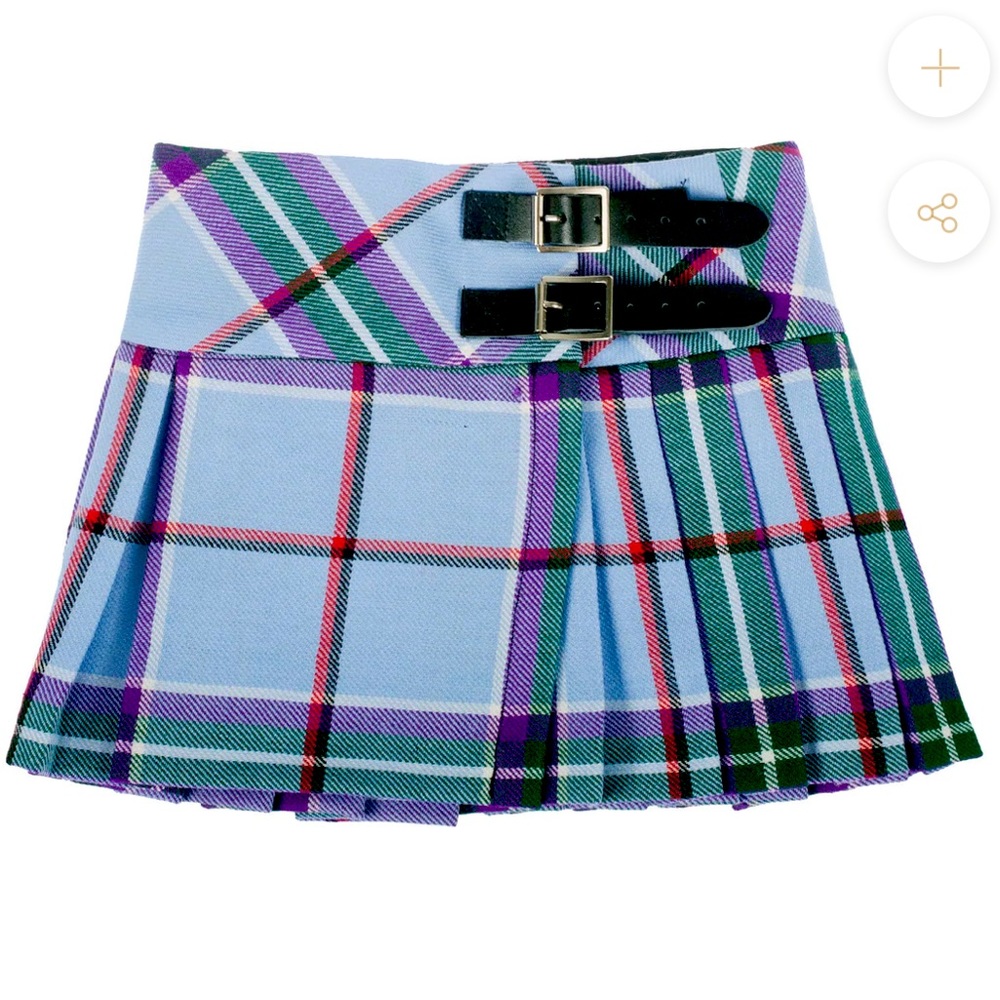 World Peace Tartan Girls Billy Kilt